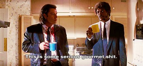 this is some serious gourmet shit|Yes it is .